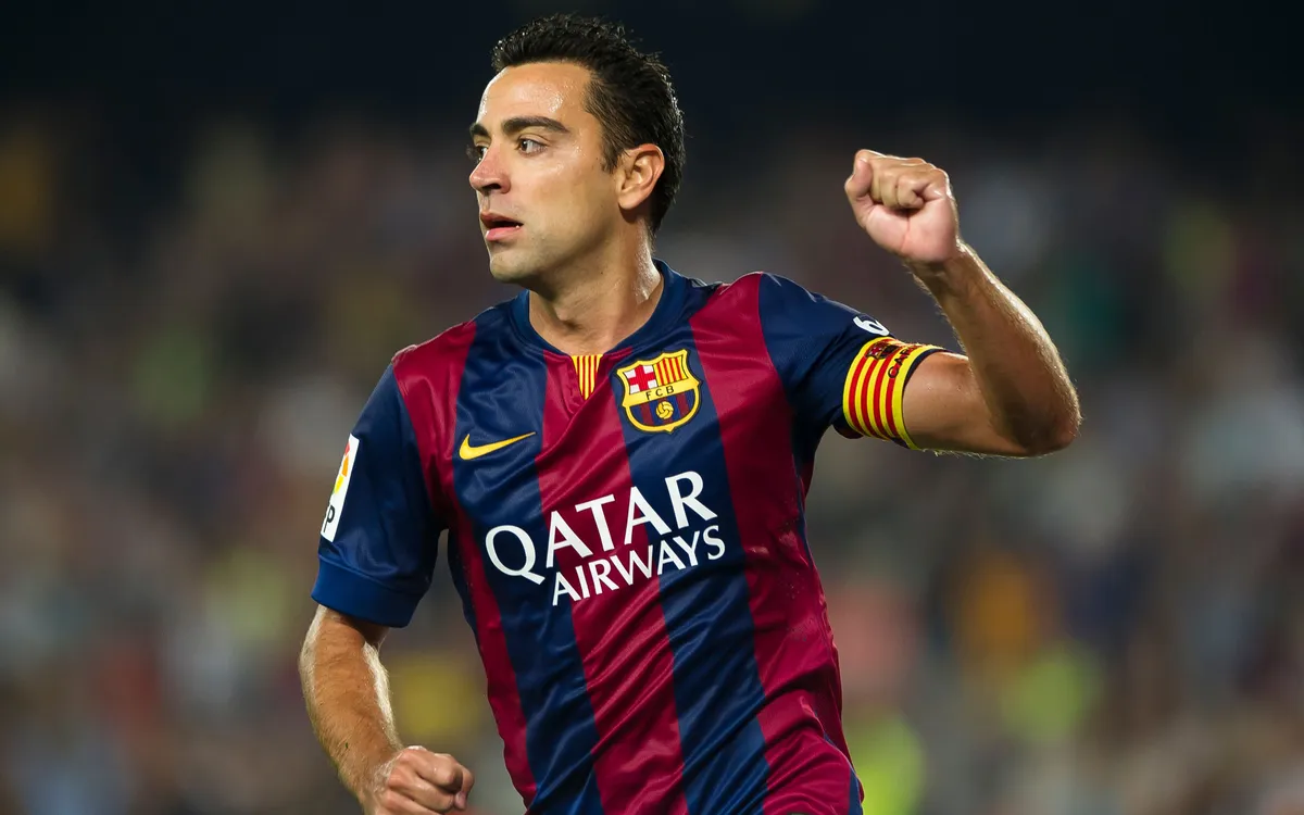 Xavi có tên trong hàng tiền vệ của đội hình xuất sắc nhất mọi thời đại Xavi có tên trong hàng tiền vệ của đội hình xuất sắc nhất mọi thời đại
