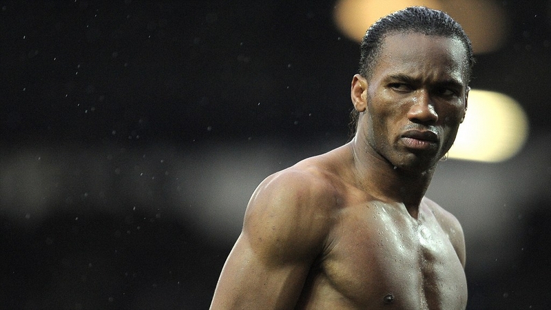 Drogba rất thành công với sức mạnh của mình